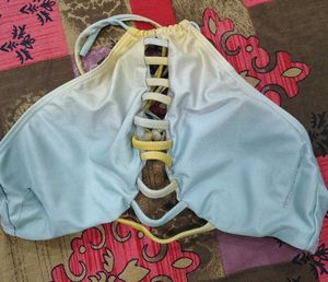 Pastel Ombre Bikini Top