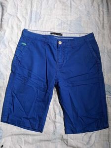 Men's Blue Chino Shorts