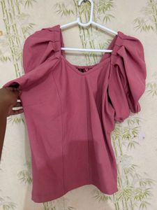 Chic Puff Sleeve Top - Trendy &amp; Stylish