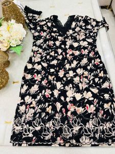 black patch work suit full embroidery