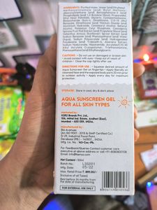 L'SENSA Sunscreen SPF 50
