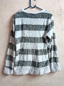 Trendy Fleece Fashion Upper Night Suit