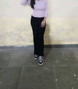 Classic Black Flare Jeans