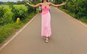 cute skirt top set