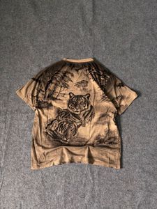 Vintage Tiger Print T-Shirt