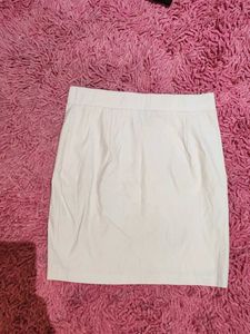 Bundle - Black &amp; White Bonkers Split Mini Skirt