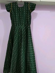 Elegant Green Ethnic Gown