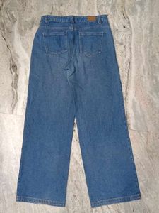 Wide Leg Denim Jeans