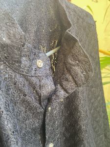 Elegant Black Kurta