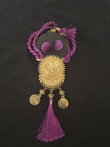 Boho Ethnic Necklace & Earrings Set