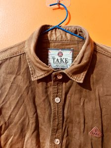 Stake Brown Casual Shirt