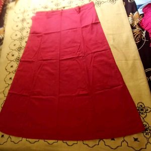 Beautiful Mahroon saree skirt