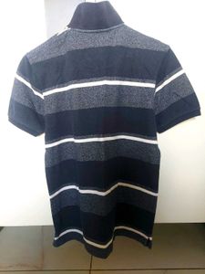 striped navy t shirt