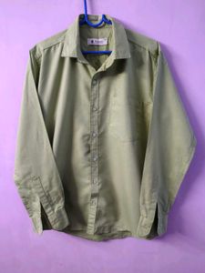 Men's Olive Green Casual Shirt