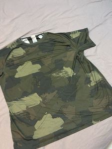 Camouflage Print T-Shirt