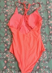 Coral One-Piece Swimsuit