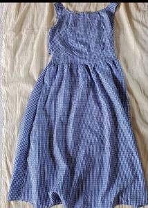 Blue Striped Matching Set