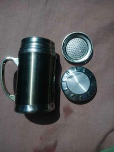 Vintage Stainless Steel Tea Mug