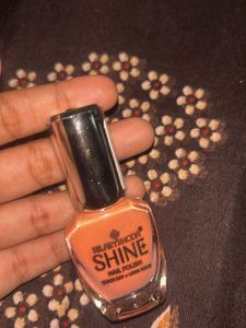 Hilary Rhoda Shine Nail Polish - Coral