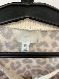 Leopard Print Cardigan