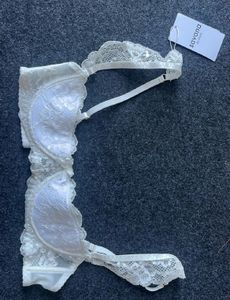 Black and white Savana bra