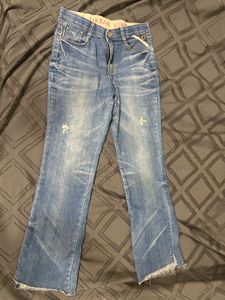 Tony Black+ Vintage Wash Bootcut Jeans