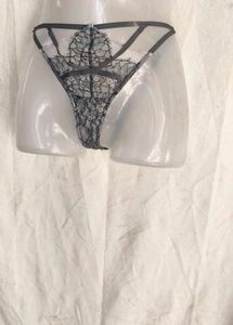 I. Lace Briefs with Strappy Detail