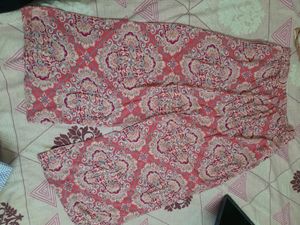 Printed Pink Pallazo