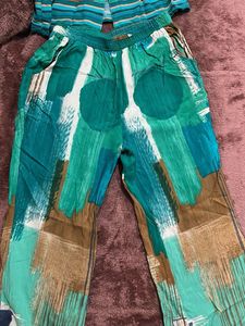 Abstract Pajama Set
