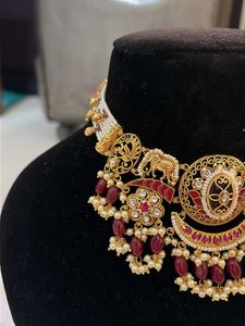 Brand new Stunning Gold-Plated Necklace and Earrin