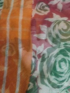 Vibrant Floral Saree
