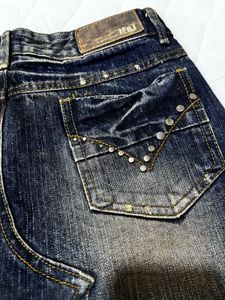 Vintage Studded Mini Skirt