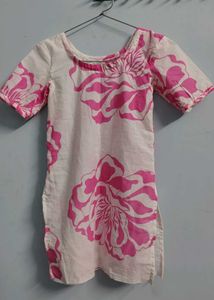 short kurti cotton woman small size