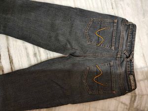 Classic Dark Wash Denim Jeans