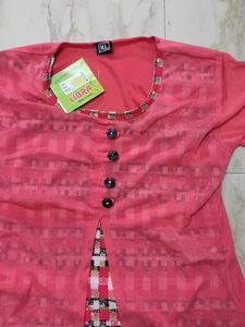 Stylish Pink Kurta Set