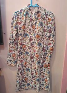 Floral Print Kurta
