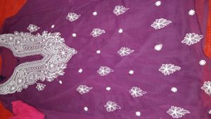 2 Chikankari Kurti With Inner