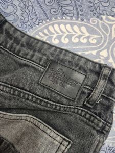 Stylish Grey Cargo Jeans
