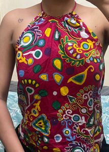 Boho Halter Top