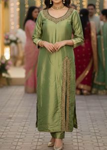 Elegant Green Kurta Set