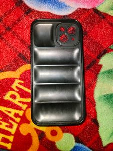 I Phone 13 Black Back Case Cover