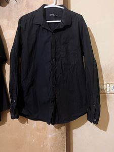 Classic Black Long Sleeve Shirt