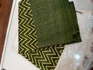 Elegant Green Dress Material