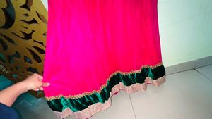 Beautiful Pink Ethnic Party wear Gown