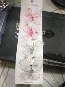Butterfly Hair Clip Set 8 piece- New