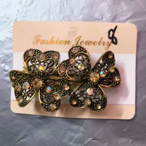 Sparkling Butterfly Hair Clip
