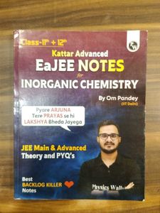 EaJEE Notes by Om Pandey Sir - Inorganic Chemistry
