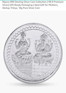 10 Grams 999 Pure Silver Coin