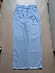 Light Wash Wide Leg Jeans