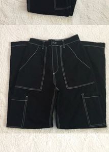 Black Straight Leg Jeans